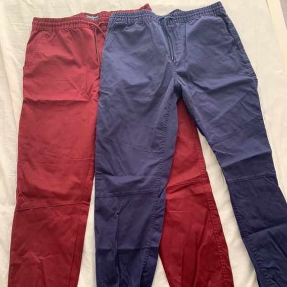 RUMOURS Red Joggers - Picture 5 of 5
